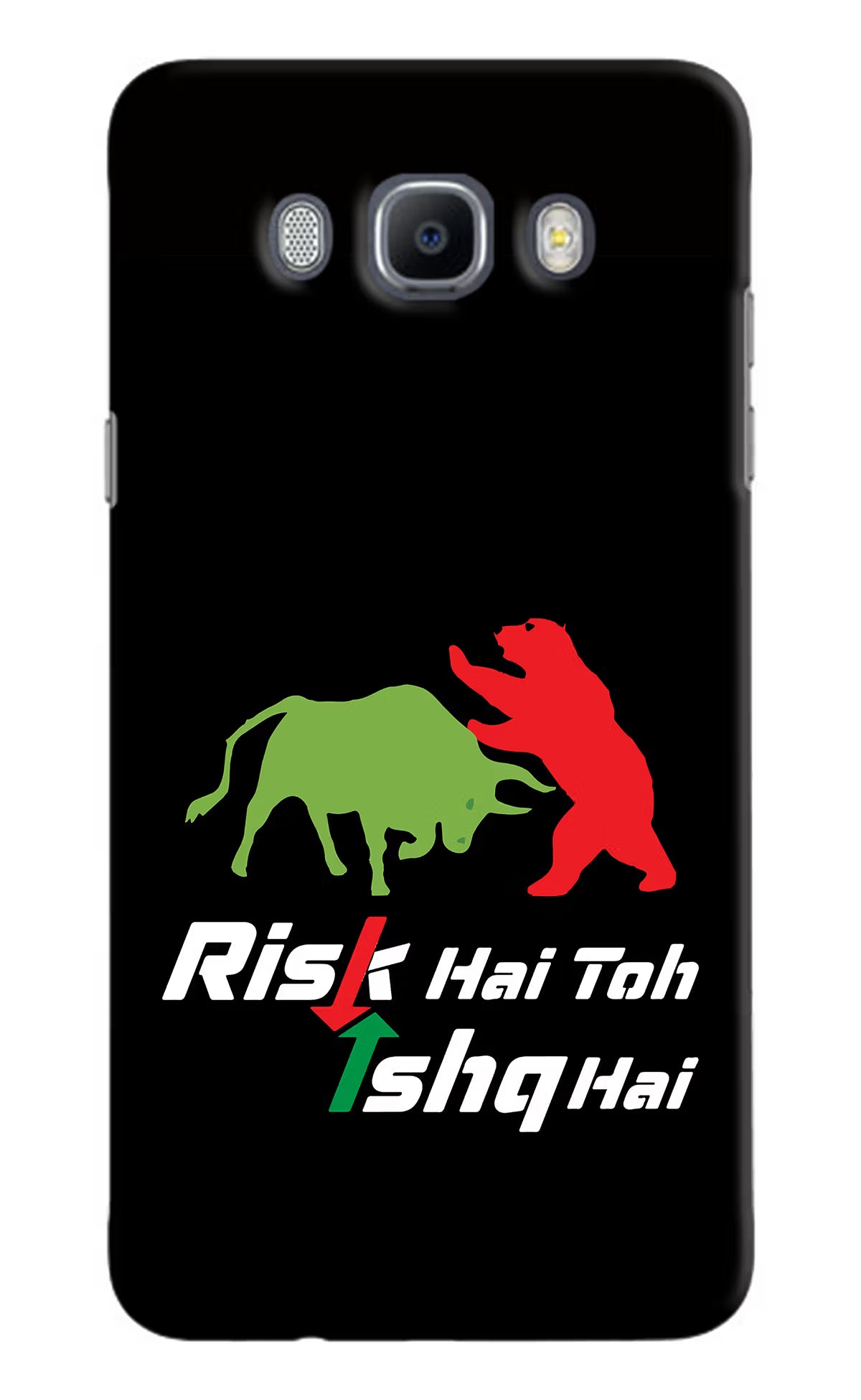 Risk Hai Toh Ishq Hai Samsung J7 2016 Hard Case Back Cover by Casekaro