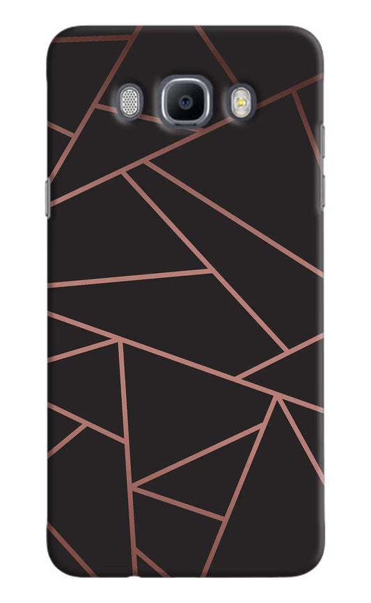Geometric Pattern Samsung J7 2016 Hard Case Back Cover by Casekaro