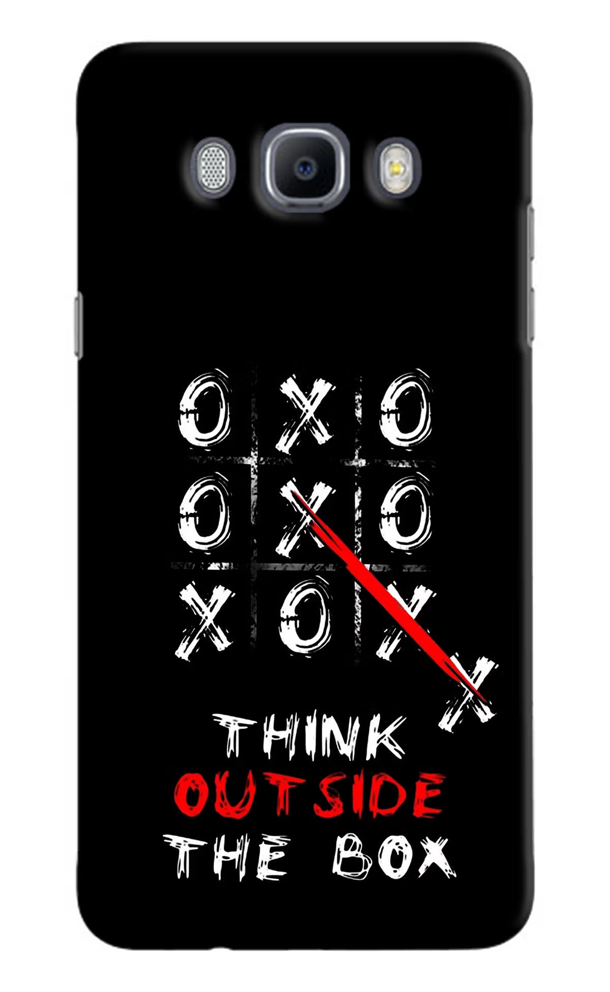 Think out of the BOX Samsung J7 2016 Hard Case Back Cover by Casekaro