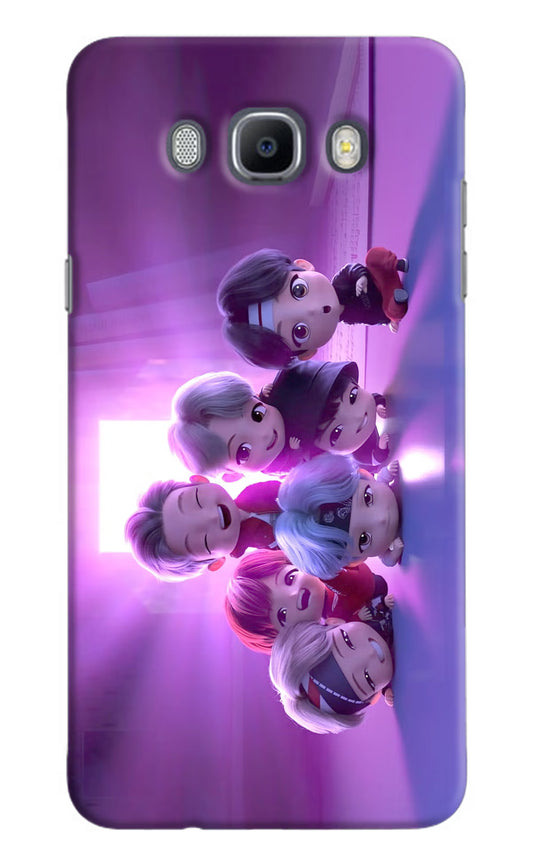 BTS Chibi Samsung J7 2016 Hard Case Back Cover by Casekaro