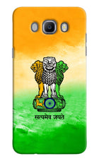 Satyamev Jayate Flag Samsung J7 2016 Hard Case Back Cover by Casekaro