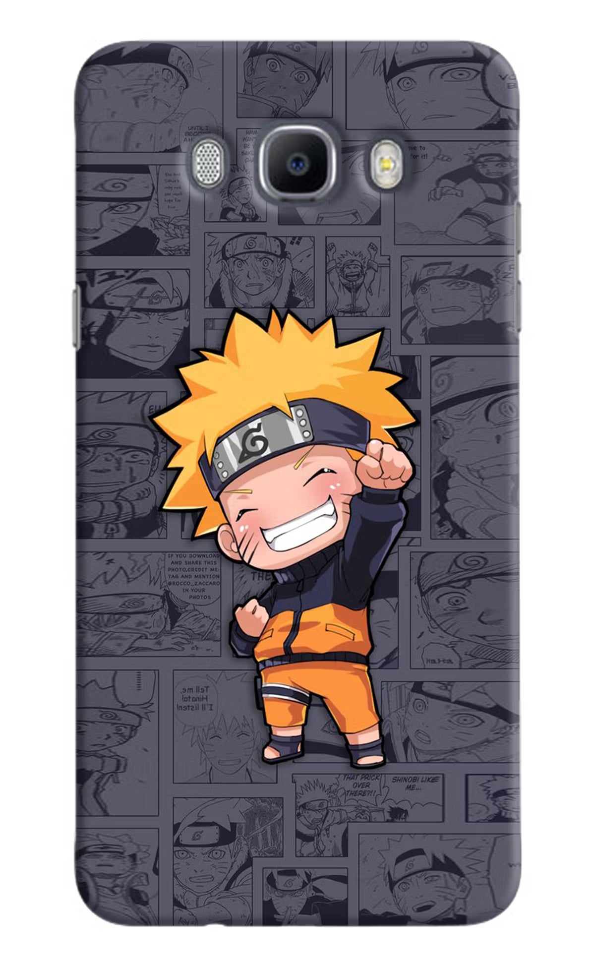 Chota Naruto Samsung J7 2016 Hard Case Back Cover by Casekaro