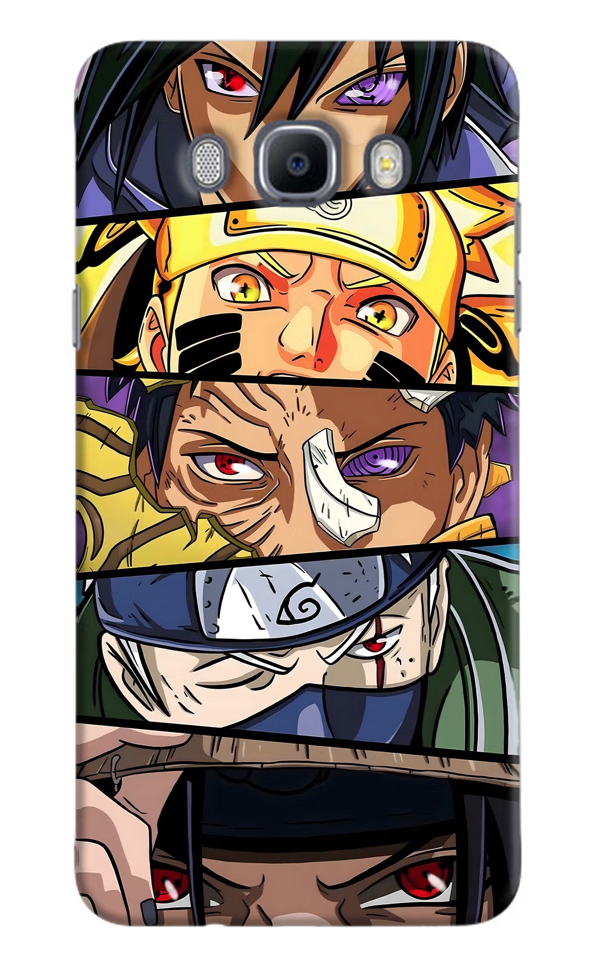 Naruto Character Samsung J7 2016 Hard Case Back Cover by Casekaro