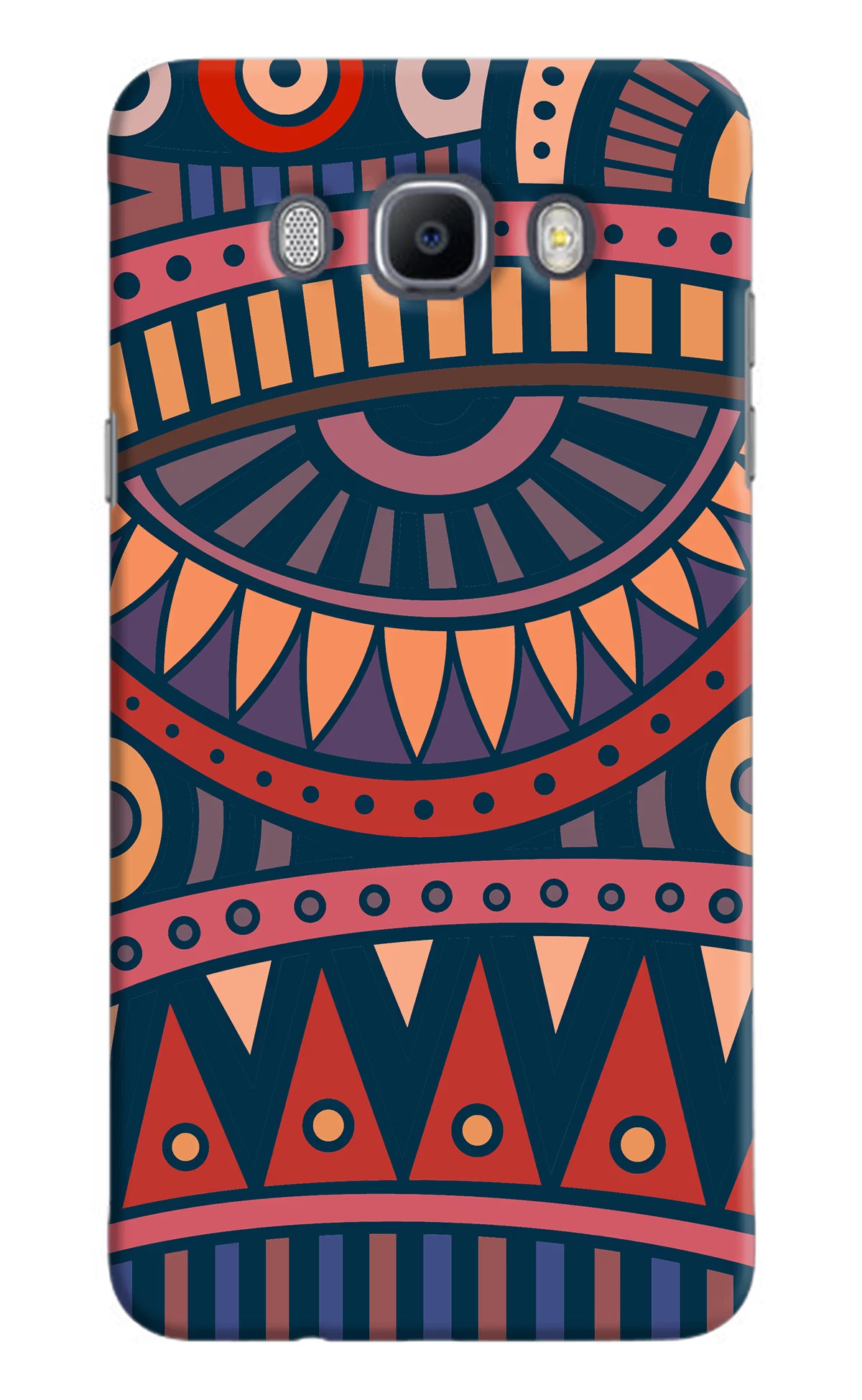 African Culture Design Samsung J7 2016 Hard Case Back Cover by Casekaro