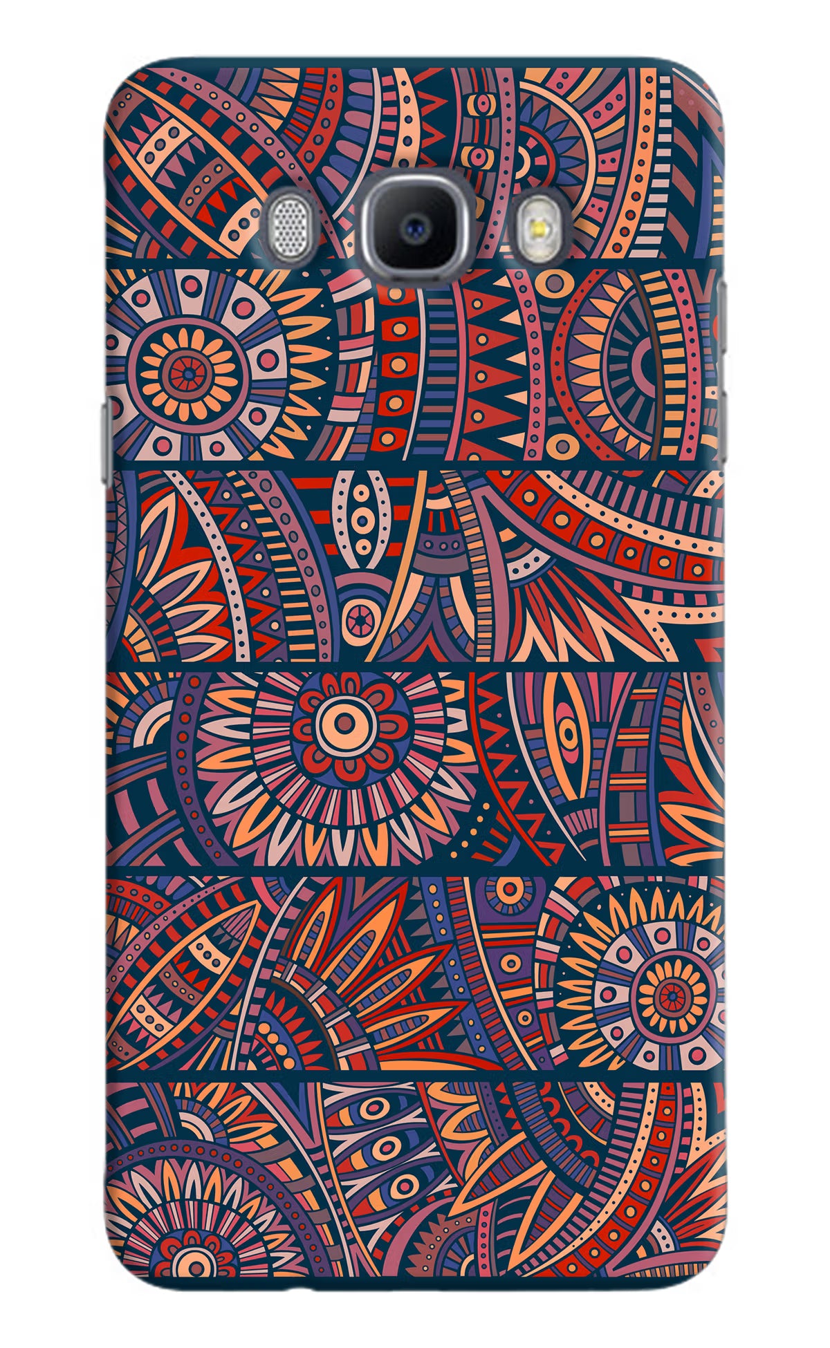 African Culture Design Samsung J7 2016 Hard Case Back Cover by Casekaro