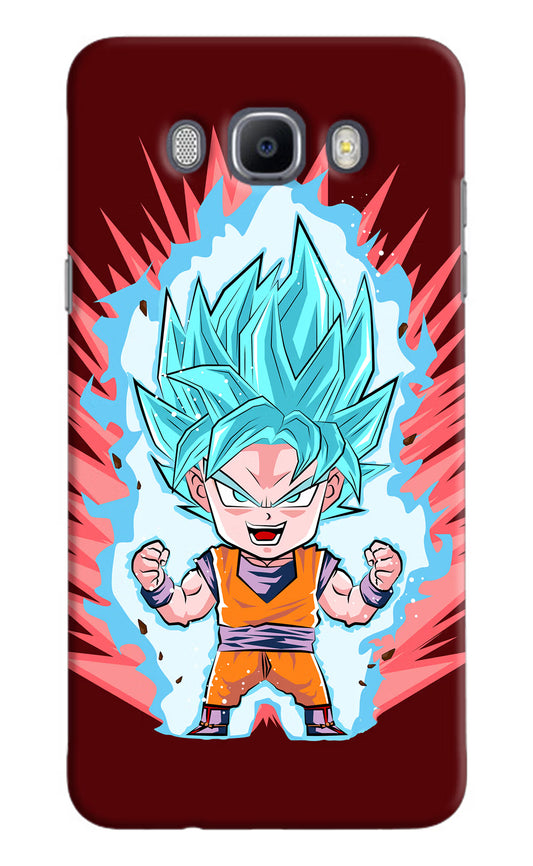 Goku Little Samsung J7 2016 Hard Case Back Cover by Casekaro