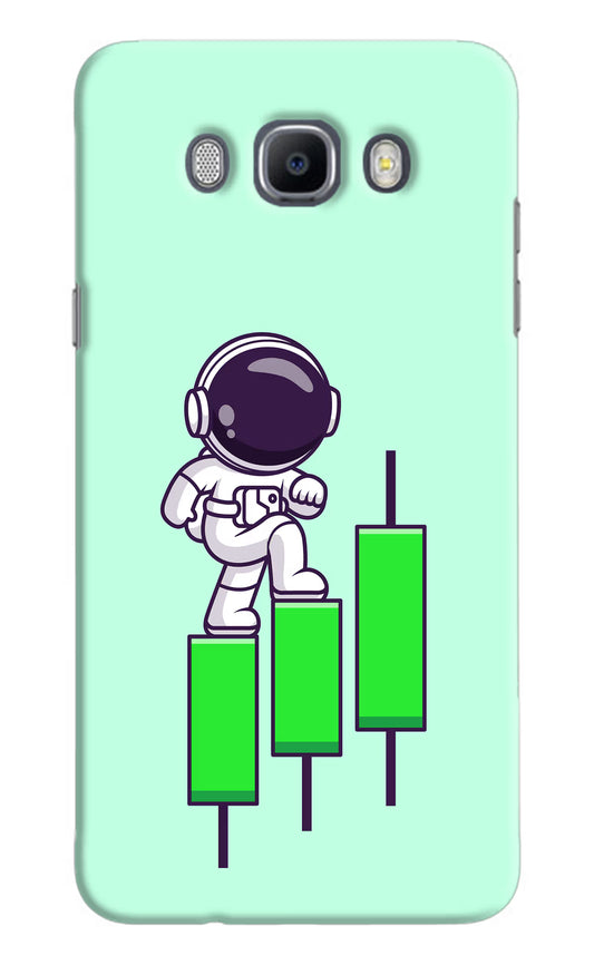 Astronaut Trader Samsung J7 2016 Hard Case Back Cover by Casekaro