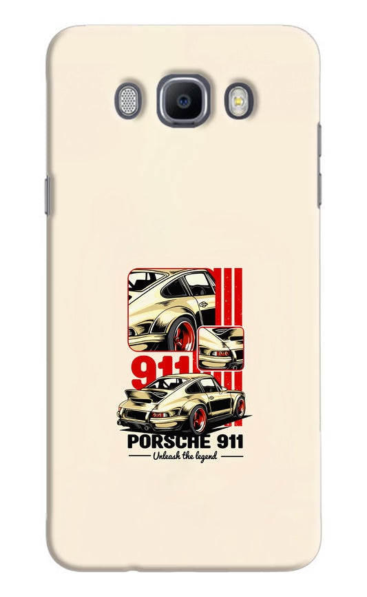 Classic Porsche 911 Samsung J7 2016 Hard Case Back Cover by Casekaro