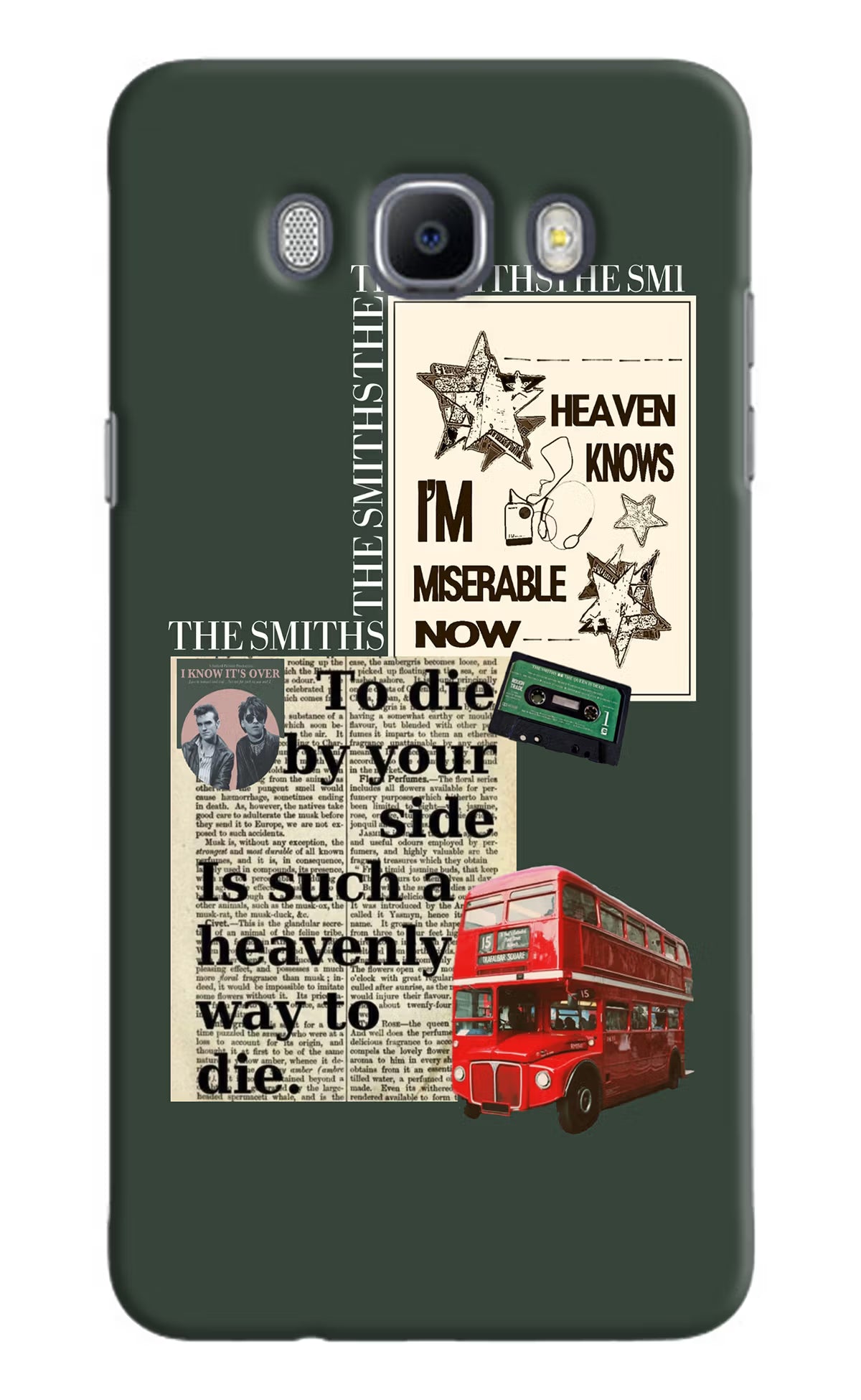 The Smiths Samsung J7 2016 Hard Case Back Cover by Casekaro