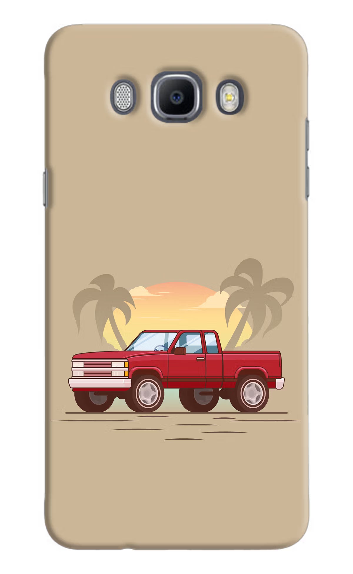 Desert Classic Drive Samsung J7 2016 Hard Case Back Cover by Casekaro