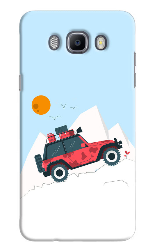 Mountain Trail Beast Samsung J7 2016 Hard Case Back Cover by Casekaro