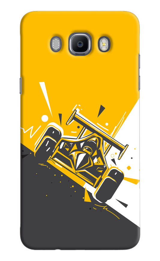Track King Samsung J7 2016 Hard Case Back Cover by Casekaro