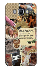 Capricorn Zodiac Samsung J7 2016 Hard Case Back Cover by Casekaro