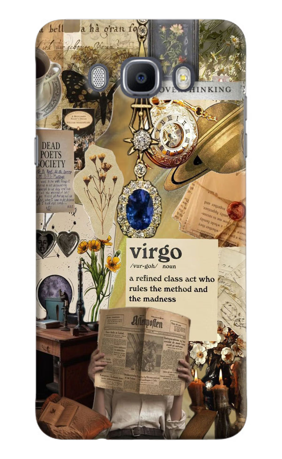 Virgo Zodiac Samsung J7 2016 Back Cover, Hard case