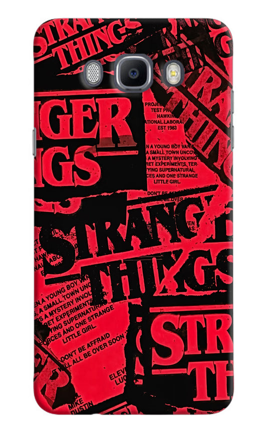 Ordinary Things Samsung J7 2016 Hard Case Back Cover by Casekaro