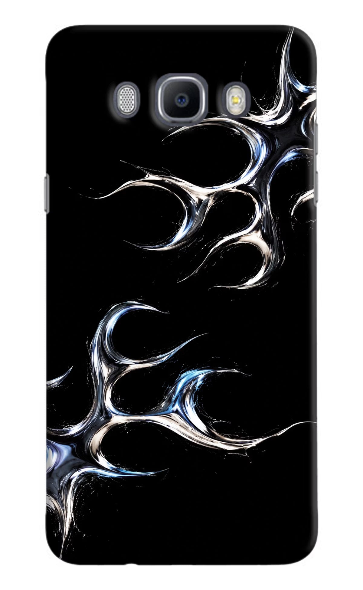 Chrome Tribal Samsung J7 2016 Hard Case Back Cover by Casekaro