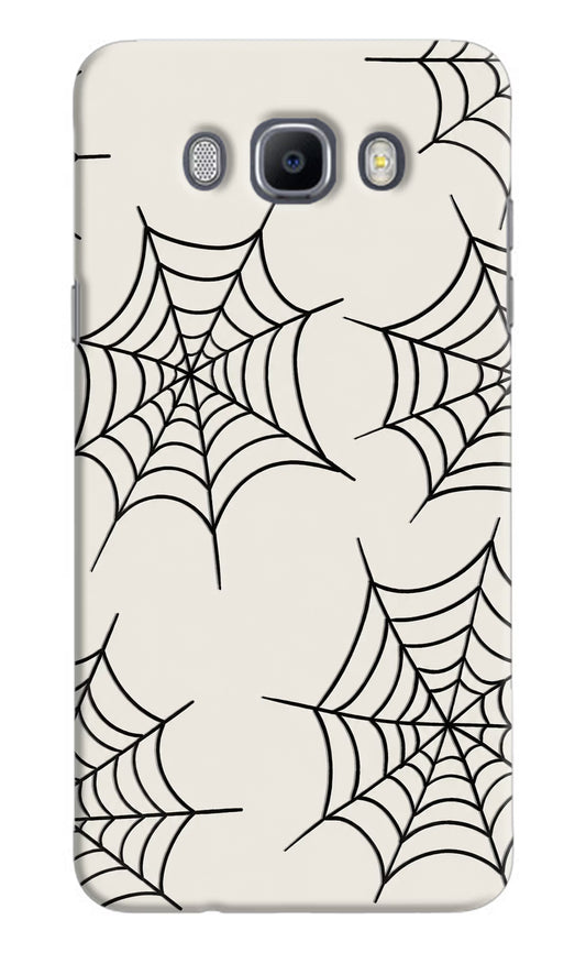 Spider Web Samsung J7 2016 Hard Case Back Cover by Casekaro