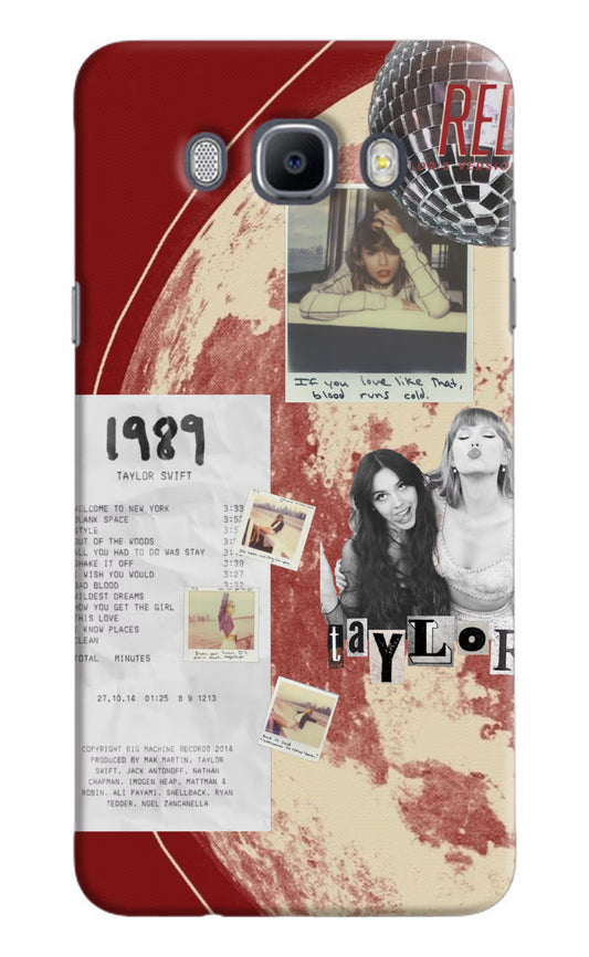 Taylor Swift Samsung J7 2016 Back Cover