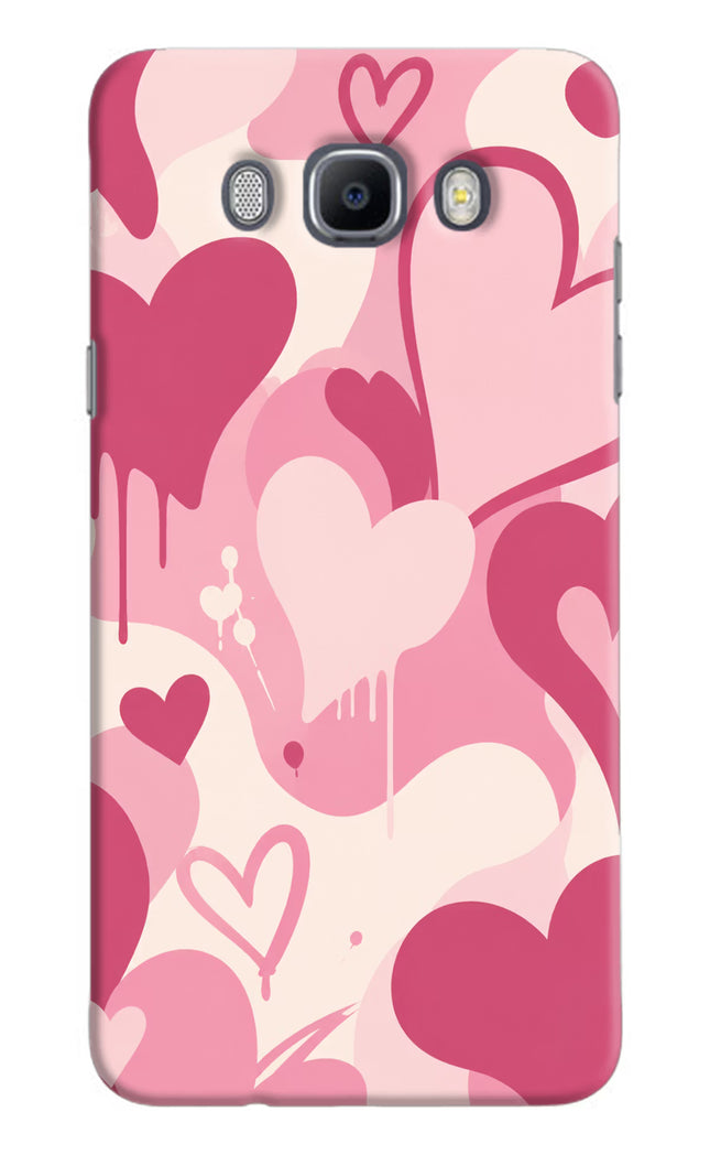 Hearty case Samsung J7 2016 Hard Case Back Cover by Casekaro