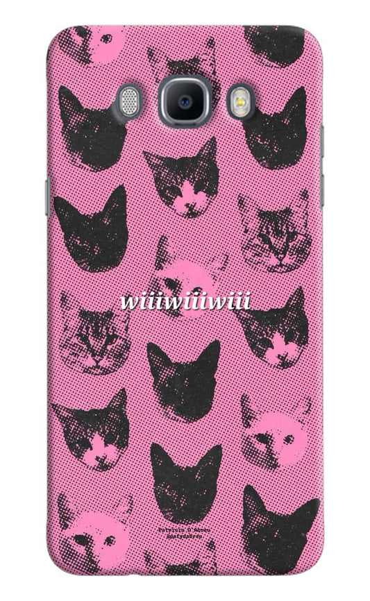 Pink Cats Samsung J7 2016 Back Cover