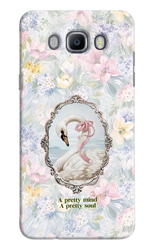 Pretty Mind Pretty Soul Samsung J7 2016 Hard Case Back Cover by Casekaro
