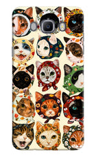 Cool Cat Samsung J7 2016 Hard Case Back Cover by Casekaro