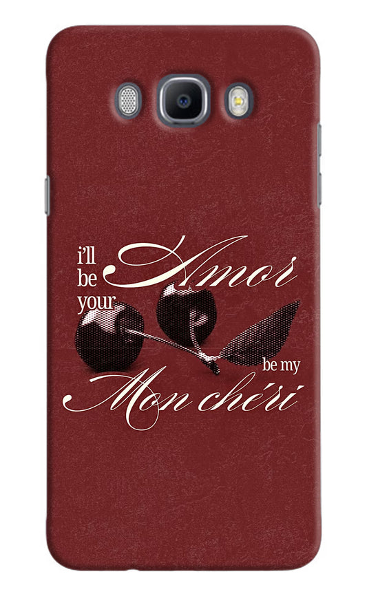 Velvet Cherry Samsung J7 2016 Hard Case Back Cover by Casekaro