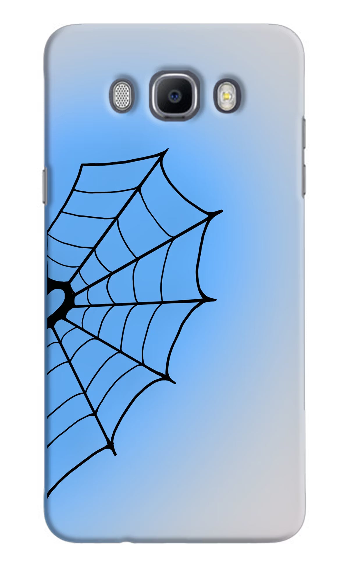 Blue Web Samsung J7 2016 Back Cover