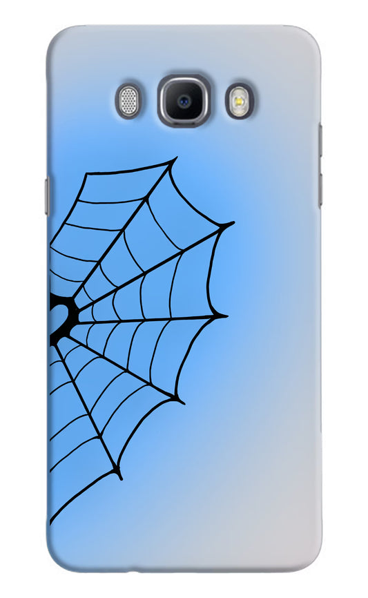Blue Web Samsung J7 2016 Hard Case Back Cover by Casekaro