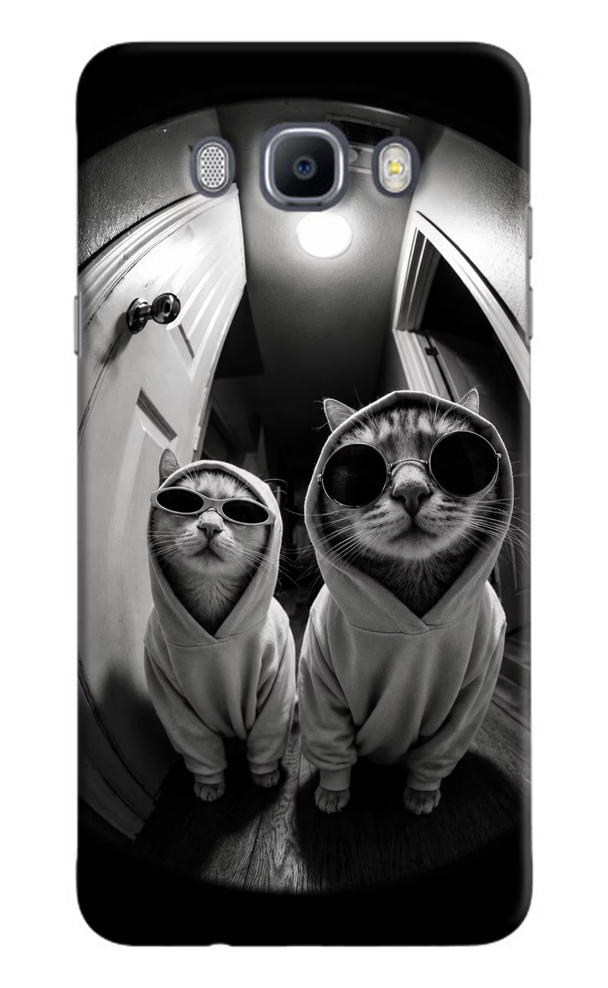 Hood Cats Samsung J7 2016 Back Cover