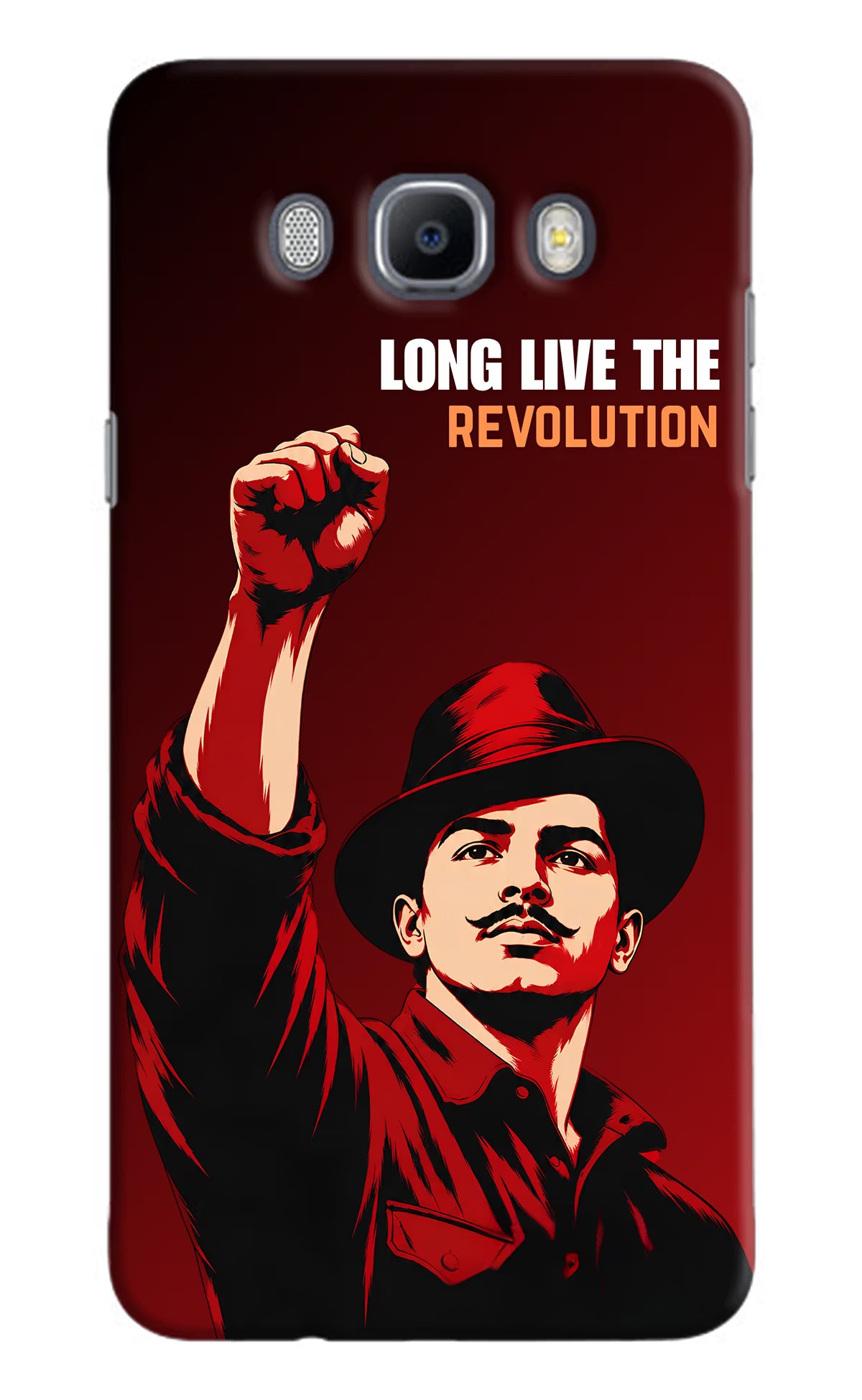 Bhagat Singh Revolution Samsung J7 2016 Back Cover