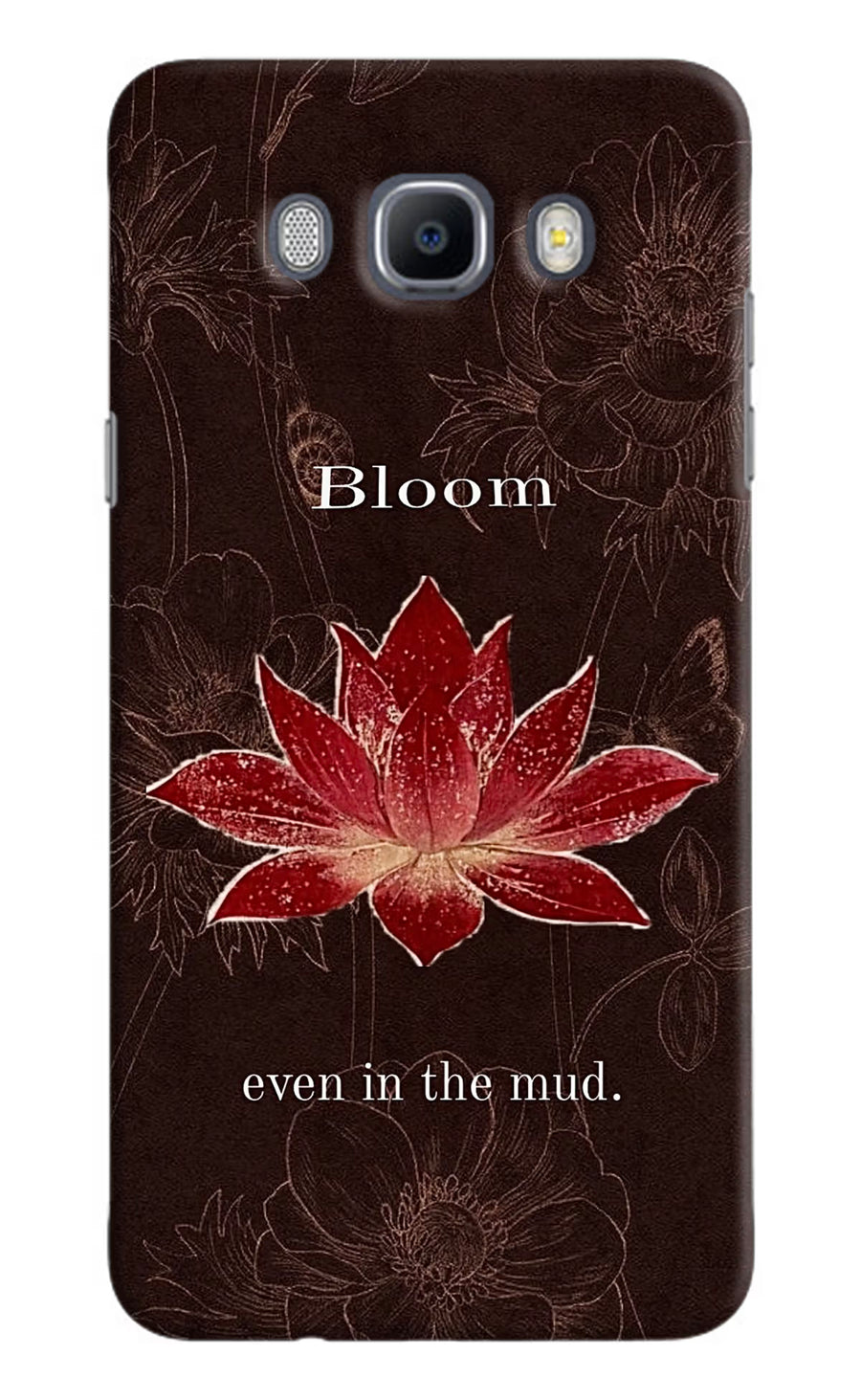 Bloom Samsung J7 2016 Back Cover, Hard case