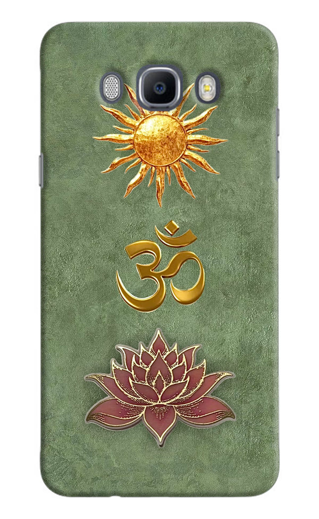 Om & Lotus Samsung J7 2016 Back Cover