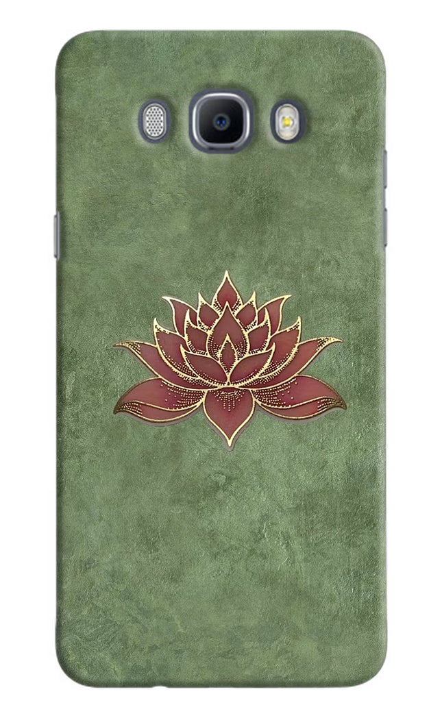 Lotus Grace Samsung J7 2016 Hard Case Back Cover by Casekaro