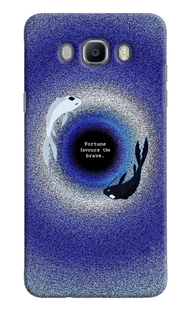 Dark Koi Samsung J7 2016 Hard Case Back Cover by Casekaro