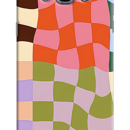 Wavy Grid Samsung J7 2016 Back Cover