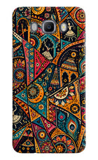 Folk Print Samsung J7 2016 Back Cover