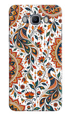 White Mayura Samsung J7 2016 Back Cover