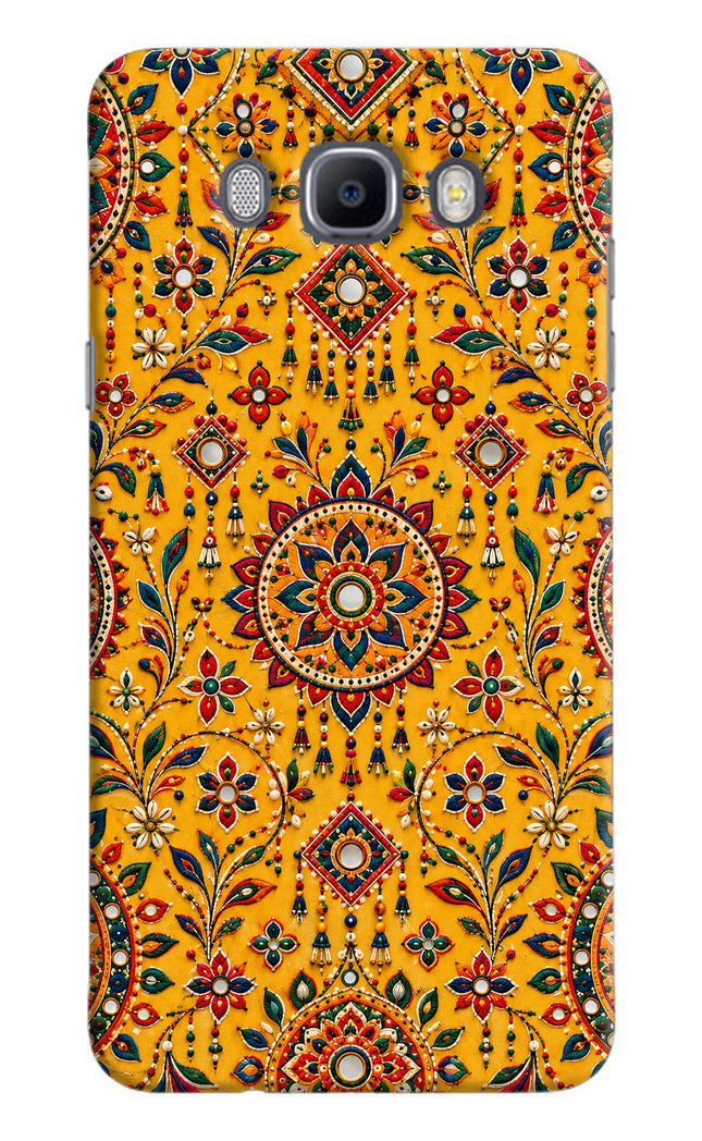 Sunlit Aura Samsung J7 2016 Hard Case Back Cover by Casekaro