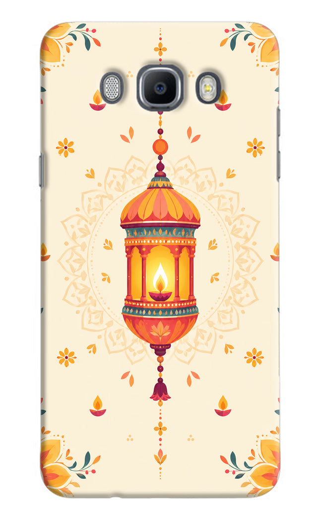 Golden Lantern Samsung J7 2016 Hard Case Back Cover by Casekaro