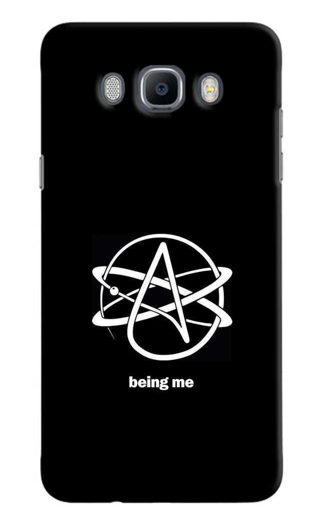 Atheist Symbol Samsung J7 2016 Hard Case Back Cover by Casekaro