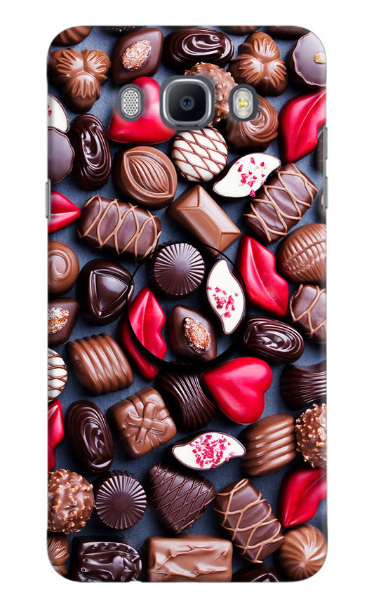 Chocolates Samsung J7 2016 Pop Case by Casekaro