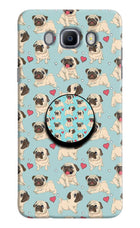 Pug Dog Samsung J7 2016 Pop Case by Casekaro