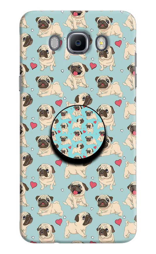 Pug Dog Samsung J7 2016 Pop Case by Casekaro