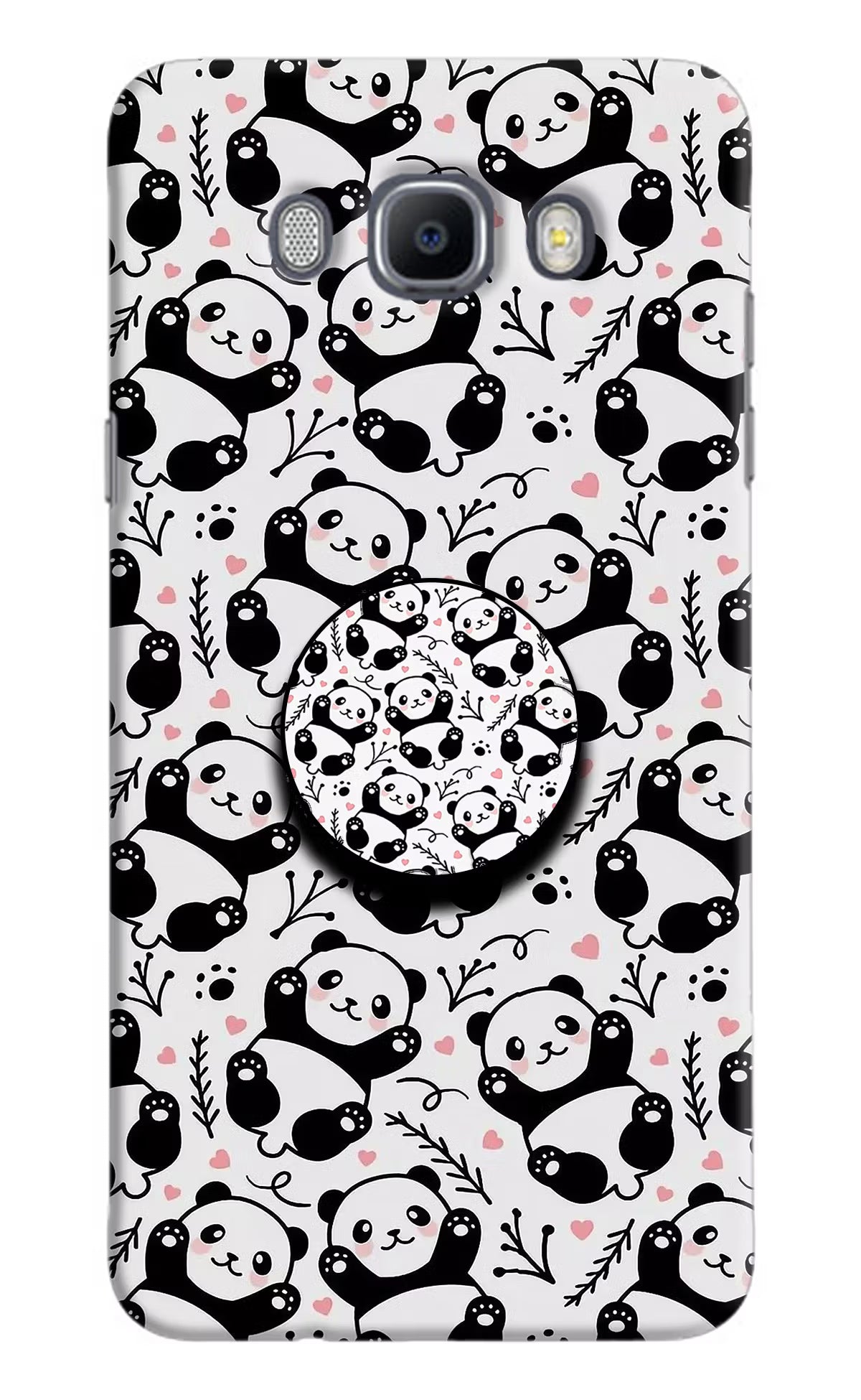 Cute Panda Samsung J7 2016 Pop Case by Casekaro