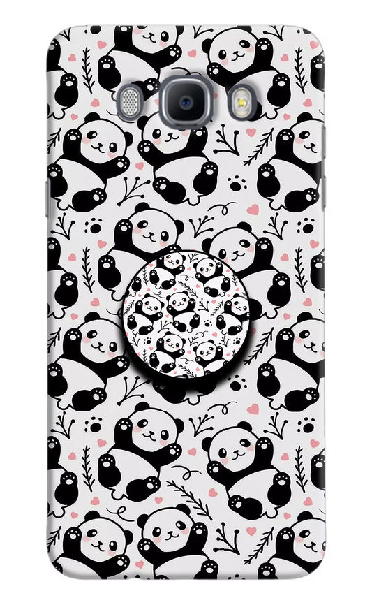 Cute Panda Samsung J7 2016 Pop Case by Casekaro