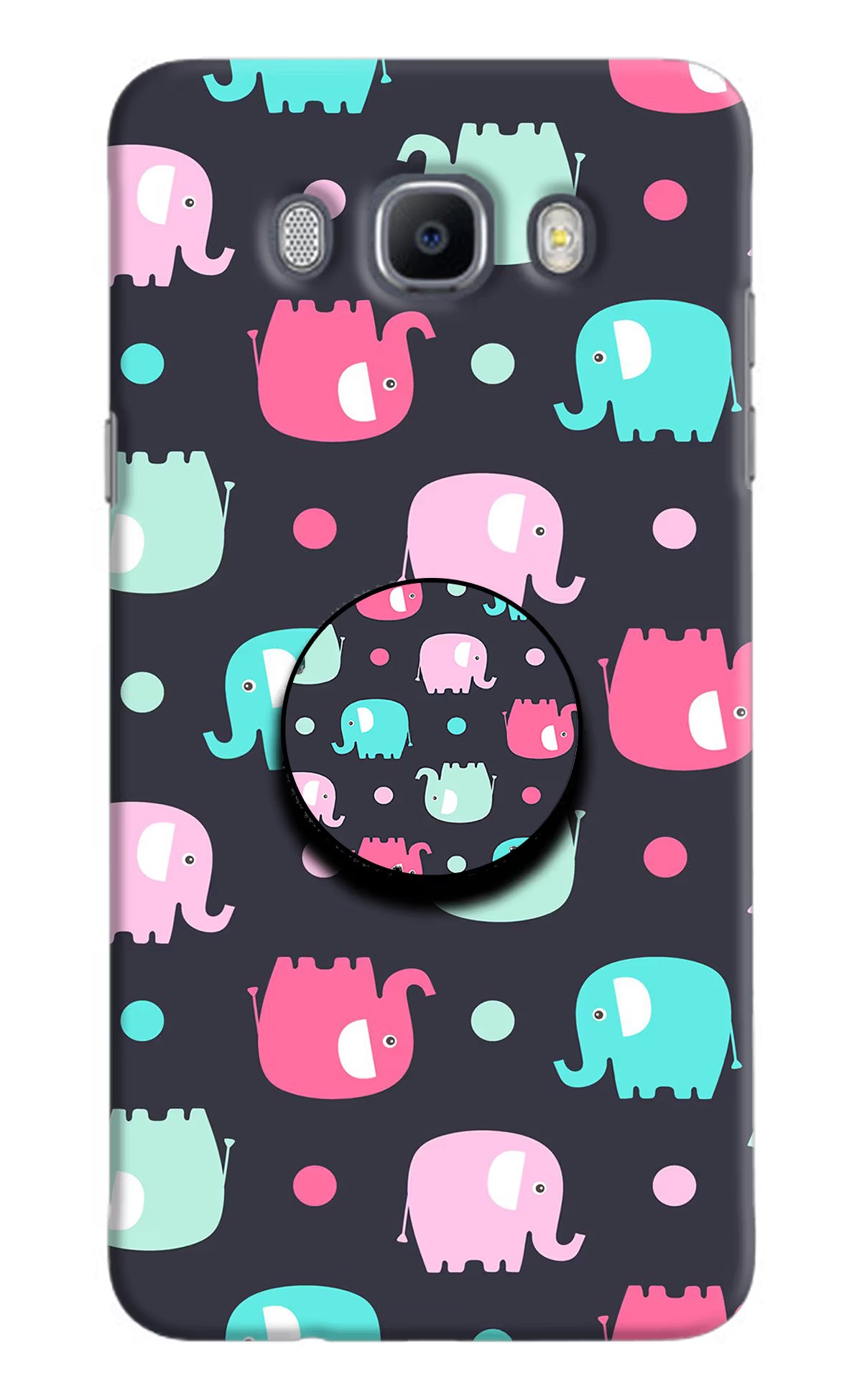Baby Elephants Samsung J7 2016 Pop Case by Casekaro