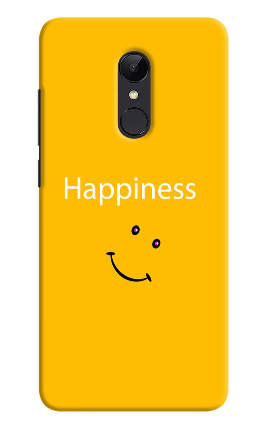 Happiness With Smiley Redmi Note 4 Hard Case Back Cover by Casekaro