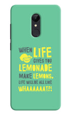 Quote Redmi Note 4 Hard Case Back Cover by Casekaro
