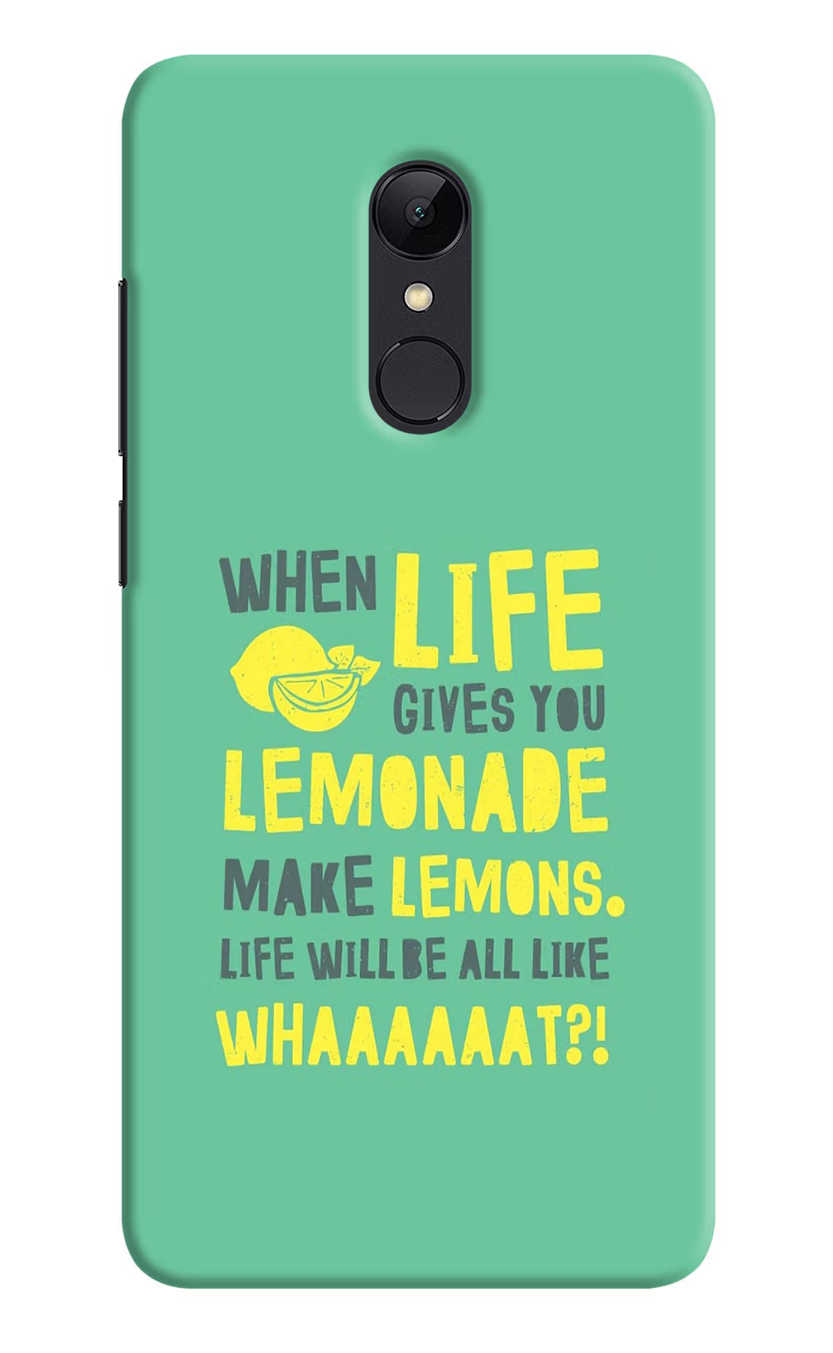 Quote Redmi Note 4 Hard Case Back Cover by Casekaro